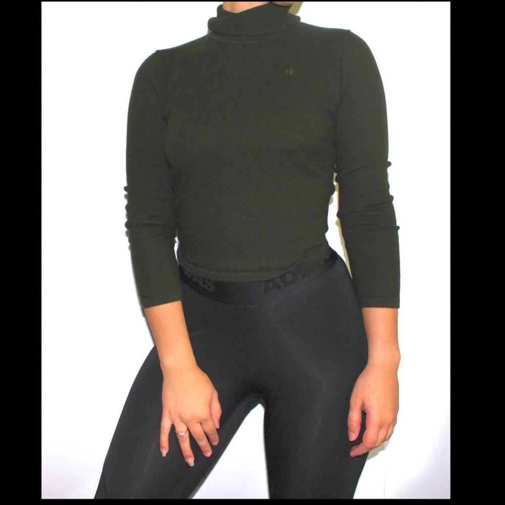 Green Ralph Lauren Turtleneck